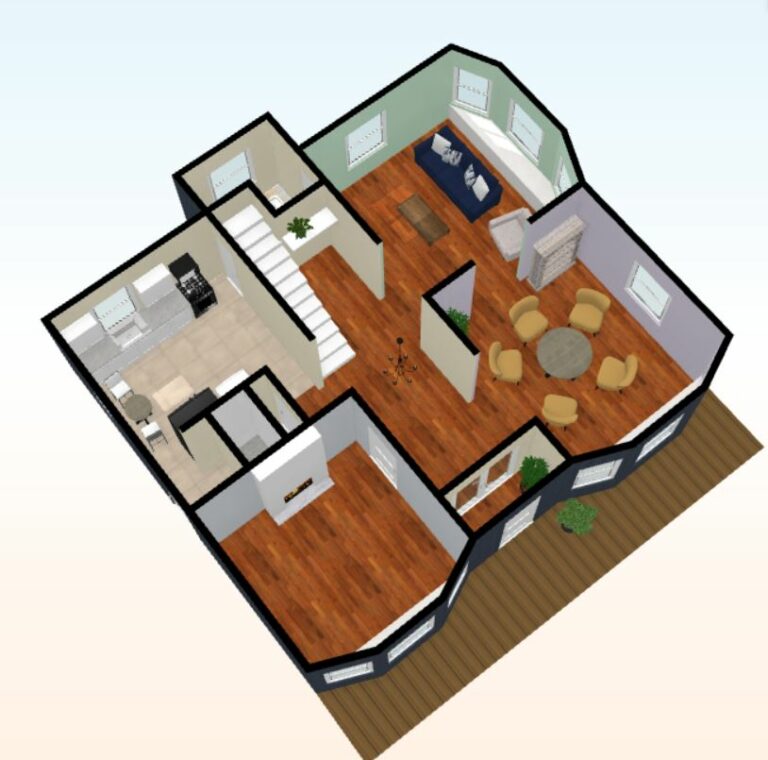 Level One Floor Plan